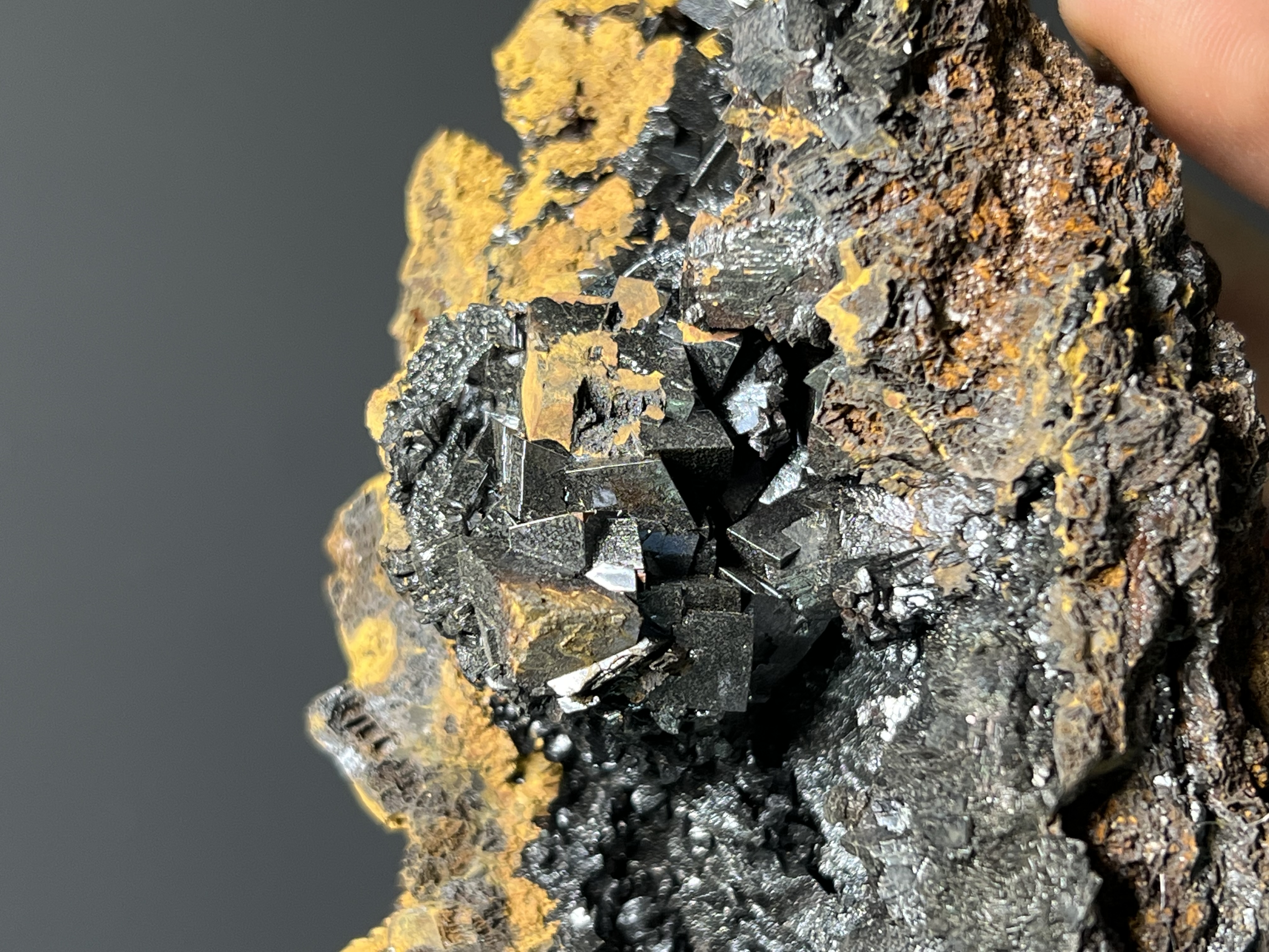 Very Unique, Limonite With Iron Siderite Specimen, 278gram 