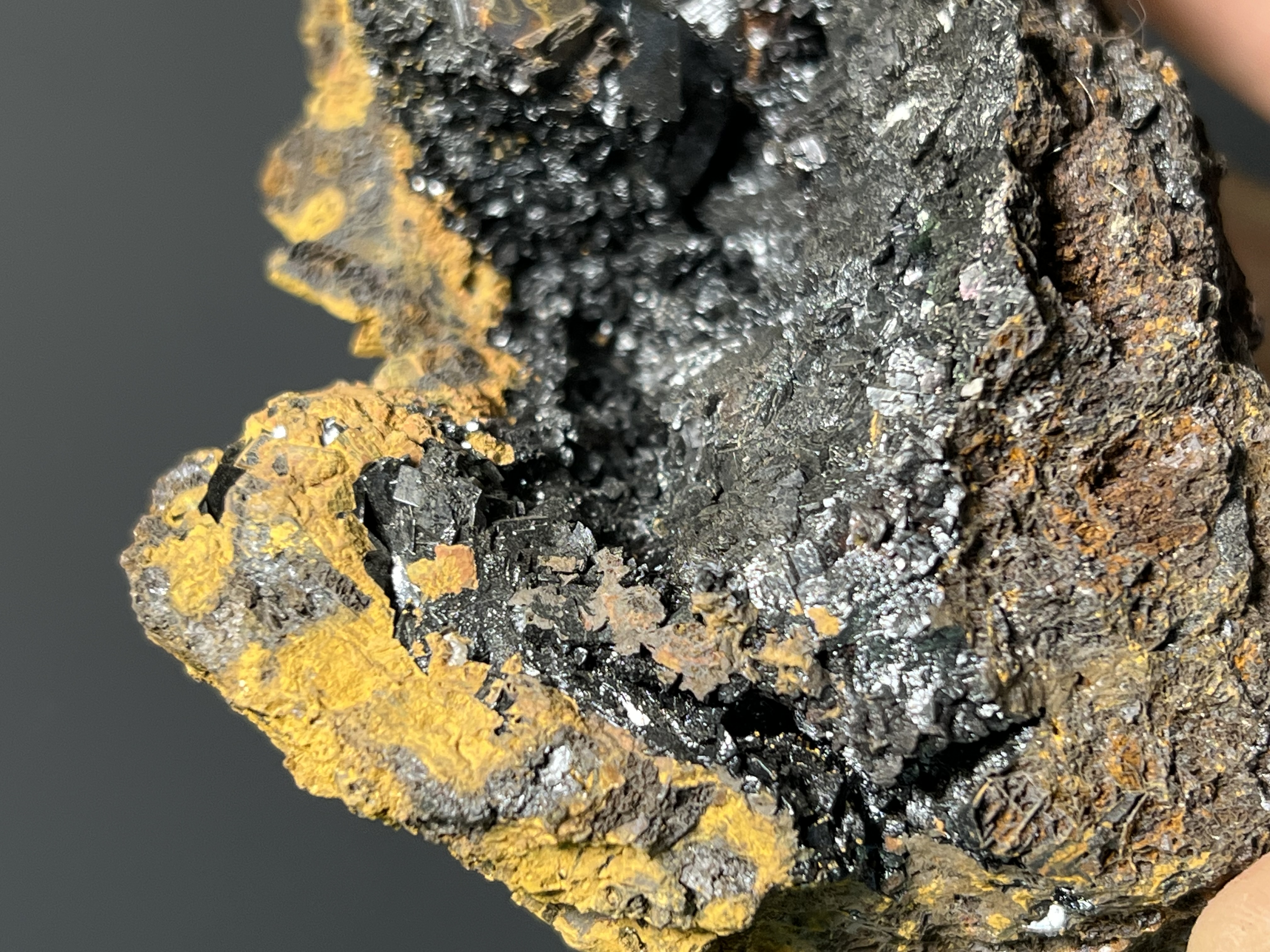 Very Unique, Limonite With Iron Siderite Specimen, 278gram 
