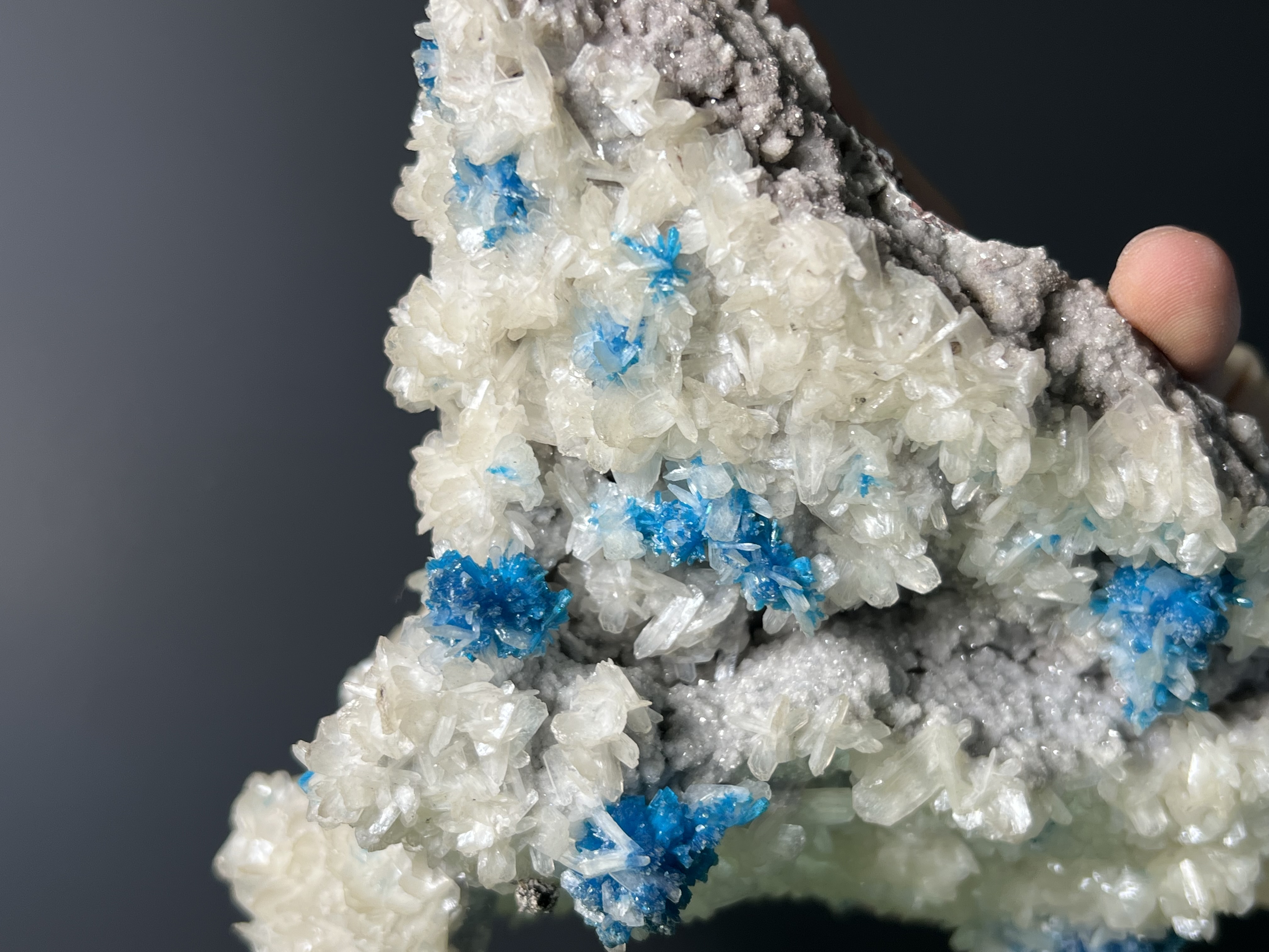 Museum Grade, Cavansite On Stilbite Specimen, 1,7kg